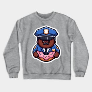 Police Donut Crewneck Sweatshirt